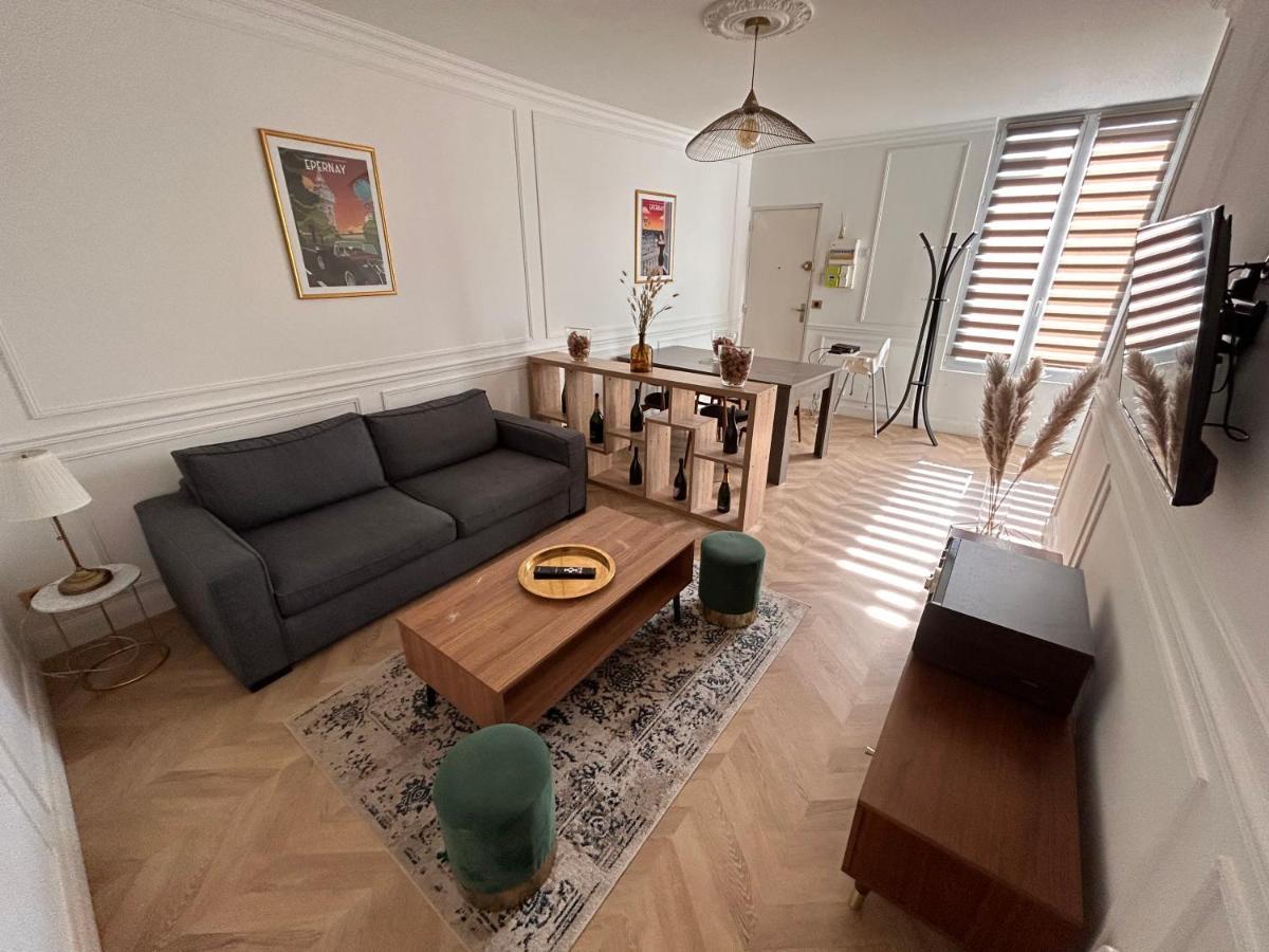 Apartament Bulle De Champagne : Petit Cocon En Plein Centre Épernay Zewnętrze zdjęcie